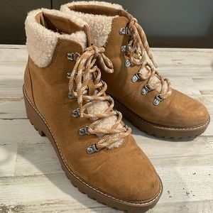 Woman’s boots.